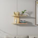 Ραφιέρα Walter δρυς μελαμίνη 59 6x21 4x44 6εκ ed13866 - Image 3