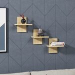 Ράφι τοίχου Quincy Oak μελαμίνη 25 4x17 6cm ed13870 - Image 3