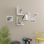 Ραφιέρα Wesley άσπρο μελαμίνη 30x16x11εκ ed13874 - Image 4