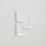 Ραφιέρα Wesley άσπρο μελαμίνη 30x16x11εκ ed13874 - Image 2