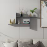 Ραφιέρα Ryan ανθρακί μελαμίνη 98 9x14 6x55 5εκ ed13875 - Image 3