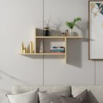 Ραφιέρα Ryan δρυς μελαμίνη 98 9x14 6x55 5εκ ed13876 - Image 3