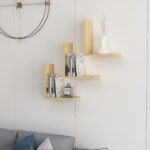 Ραφιέρα Wesley δρυς μελαμίνη 30x16x11εκ ed13878