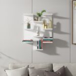 Ραφιέρα Texas άσπρο μελαμίνη 58 8x21 4x74 1εκ ed13908 - Image 3