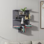 Ραφιέρα Texas ανθρακί μελαμίνη 58 8x21 4x74 1εκ ed13909