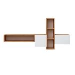 Έπιπλο τηλεόρασης Maku 160x35x70cm μελαμίνη ed1390 - Image 2