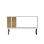 Βάση τηλεόρασης Arven White Oak 90x25x53cm ed13916 - Image 2