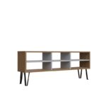 Έπιπλο τηλεόρασης Jude oak λευκό 120x25x46 6cm ed13942 - Image 2