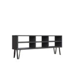 Έπιπλο τηλεόρασης Jude ανθρακί 120x25x46 6cm ed13947 - Image 2