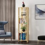 Βιβλιοθήκη Paxton δρυς μελαμίνη 43 4x31 5x160εκ ed13958