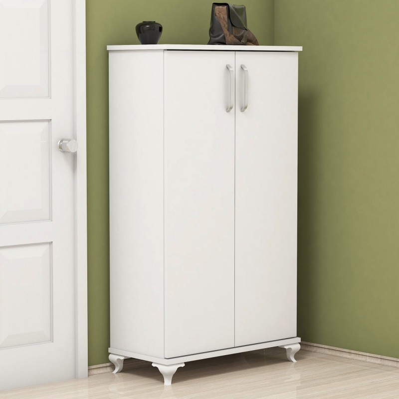 1396_0-800x800 Έπιπλο εισόδου παπουτσοθήκη Asta άσπρο χρώμα μελαμίνη 72x32 5x120cm ed1396 - Image 1