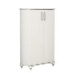 Έπιπλο εισόδου παπουτσοθήκη Asta άσπρο χρώμα μελαμίνη 72x32 5x120cm ed1396 - Image 3