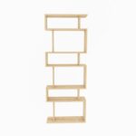 Βιβλιοθήκη Bates δρυς μελαμίνη 60x19 6x160εκ ed13970 - Image 3