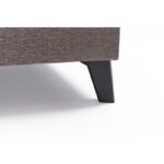 Γωνιακός καναπές Efia καφέ 300x202x78cm ed1401 - Image 4