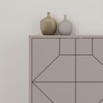 Μπουφέ Sabbia μόκα 184x35x77 4cm μελαμίνη ed1403 - Image 4