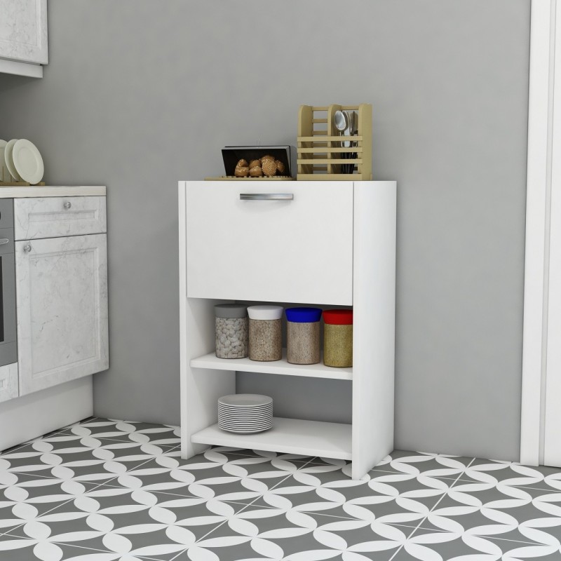 14051_0-800x800 Ντουλάπι κουζίνας Albina άσπρο μελαμίνη 48x35x72εκ ed14051 - Image 1