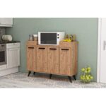 Ντουλάπι Visar atlantic pine μελαμίνη 120x35x88 5εκ ed14056