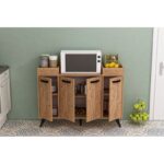 Ντουλάπι Visar atlantic pine μελαμίνη 120x35x88 5εκ ed14056 - Image 4