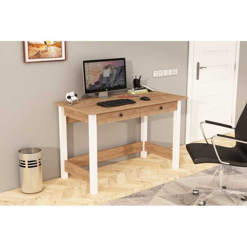 14062_0-800x800 Γραφείο Parisi Atlantic Pine 120x60x76 8cm ed14062 - Image 1