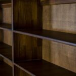 Βιβλιοθήκη Paina καφέ πεύκο 220x30x220εκ ed1408 - Image 3