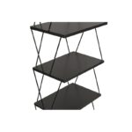 Βιβλιοθήκη Balaban ανθρακί μελαμίνη 48x31x165εκ ed1409 - Image 4