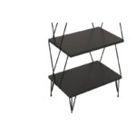 Βιβλιοθήκη Balaban ανθρακί μελαμίνη 48x31x165εκ ed1409 - Image 3