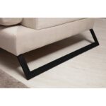 Γωνιακός καναπές Frido Left εκρού 190x308cm ed140 - Image 4