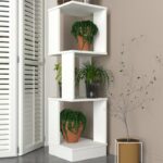 Ραφιέρα Levander μελαμίνη 35x35x120 4cm άσπρη ed1427