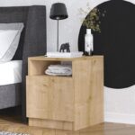 Κομοδίνο Rita 40x40x50cm μελαμίνη oak ed14292 - Image 5