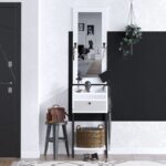 Έπιπλο εισόδου Isabell 40x30x90cm μελαμίνη ed14302