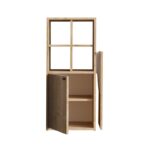 Γραφείο με ντουλάπι μελαμίνη Mix 114x40x100cm ed14307 - Image 3