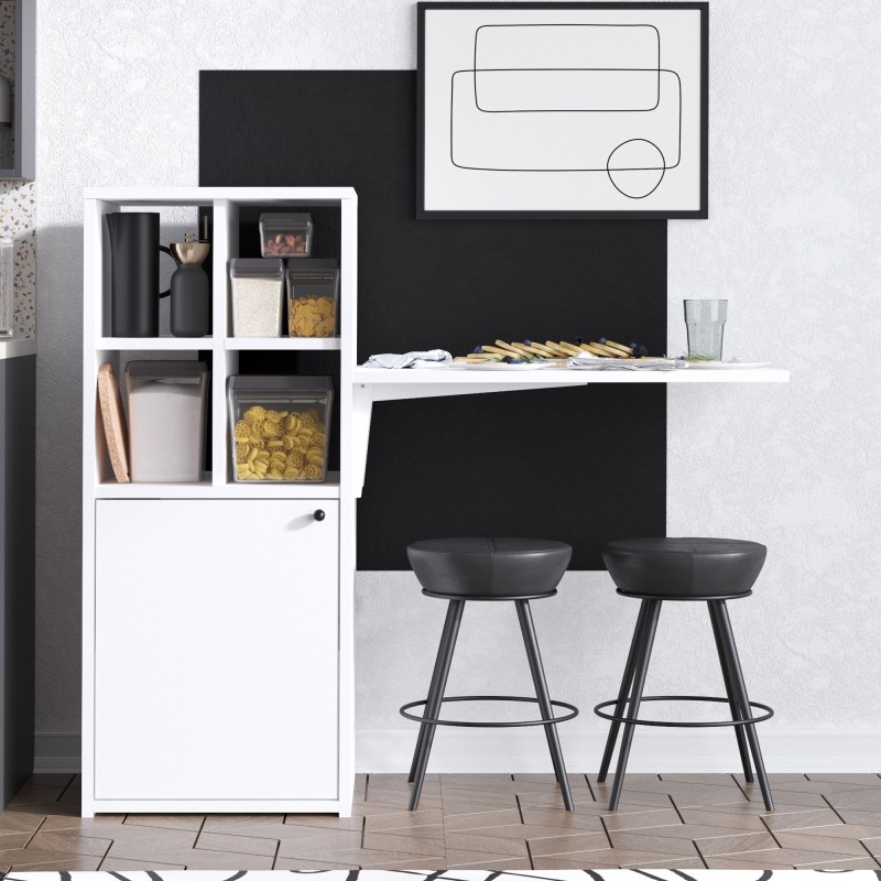 14308_0-800x800 Γραφείο με ντουλάπι μελαμίνη Mix 114x40x100cm ed14308 - Image 1