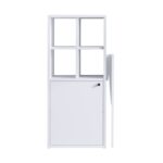 Γραφείο με ντουλάπι μελαμίνη Mix 114x40x100cm ed14308 - Image 4