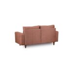 Καναπές διθέσιος Lungo καφέ χρώμα 150x150x46cm ed14337 - Image 3