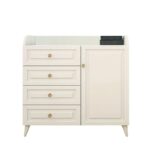 Συρταριέρα Tango άσπρο μελαμίνη 90x41x88εκ ed14364 - Image 3