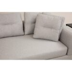 Γωνιακός καναπές Padova γκρι 140x385x200cm ed1448 - Image 5