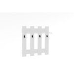 Έπιπλο εισόδου Carina άσπρο μελαμίνη 70x18x70εκ ed1453 - Image 3