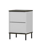 Κομοδίνο Image 40x35x60cm μελαμίνη λευκή ed14653 - Image 4