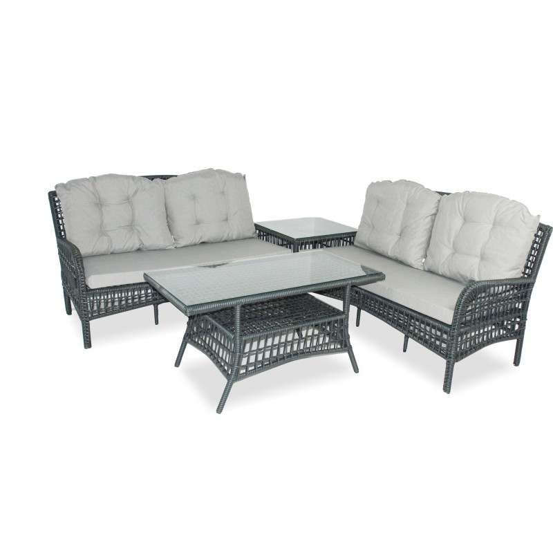 14779_0-800x800 Σετ σαλονιού κήπου Lady Corner - Grey ed14779 - Image 1