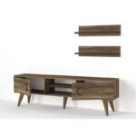 Έπιπλο tv Legate 150x29 5x45 5cm μελαμίνη ed1489 - Image 3