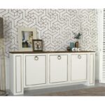 Μπουφέ Refle 180x45x76cm μελαμίνη ed1494 - Image 5