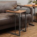 Σετ βοηθητικά τραπεζάκια Rea μαύρο χρώμα μέταλλο 44x40x55cm ed1501 - Image 5