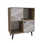 Ντουλάπι Balek Hitit χρώμα 75x40x105cm ed15071 - Image 3