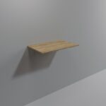 Γραφείο Parete 96x40cm μελαμίνη oak ed15078 - Image 4