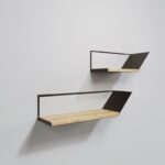 Ραφιέρα Essen δρυς μαύρο 70x20x20εκ ed15082 - Image 4