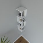 Ραφιέρα Straubing άσπρο μελαμίνη 30x30x120εκ ed15085 - Image 5