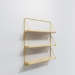 Ραφιέρα Dortmund χρυσό δρυς μελαμίνη 60x18x80εκ ed15092 - Image 4