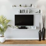 Ραφιέρα Ingol άσπρο μελαμίνη 120x20εκ ed15098