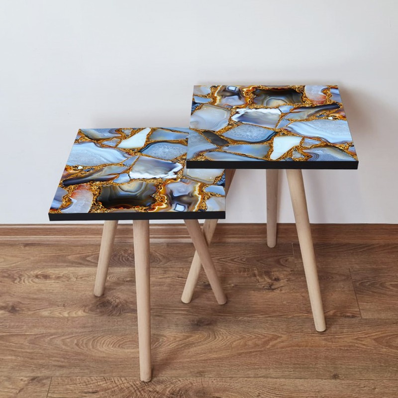 15132_0-800x800 Set τραπεζάκια σαλονιού Colorato 35x35x47cm ed15132 - Image 1