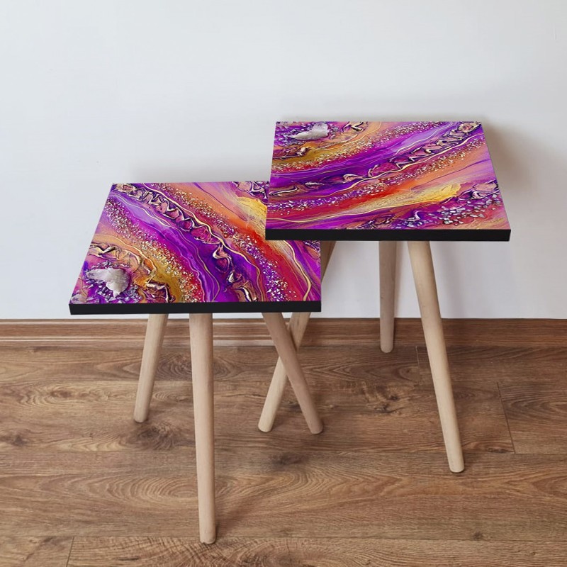 15140_0-800x800 Set τραπεζάκια σαλονιού Colorato 35x35x47cm ed15140 - Image 1